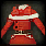 Red Santa Claus One-Piece