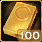 Aika Gold bar [100 cash]